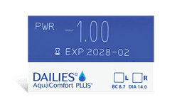 DAILIES AQUACOMFORT PLUS 30pk