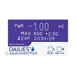 DAILIES AQUACOMFORT PLUS Multifocal 30pk
