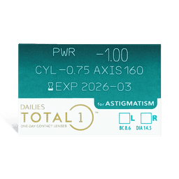 DAILIES TOTAL1 for Astigmatism 30pk
