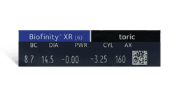 Biofinity XR Toric