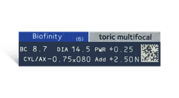 Biofinity Toric Multifocal