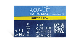 ACUVUE OASYS MAX 1-Day MULTIFOCAL 30pk