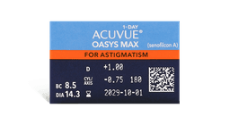 ACUVUE®️ OASYS MAX 1-Day for ASTIGMATISM