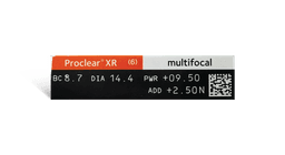 Proclear multifocal XR